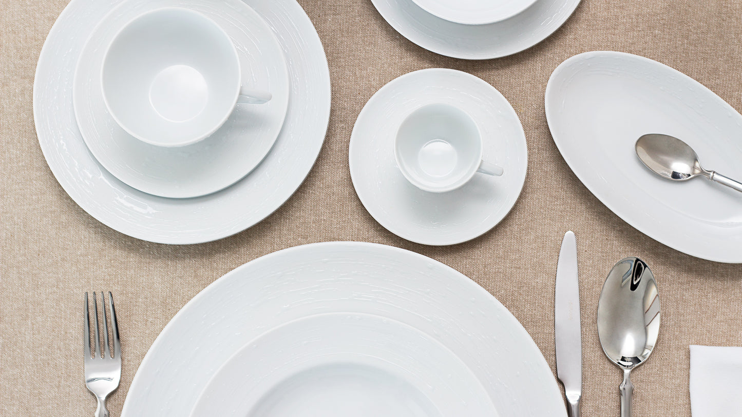 White Tears Salad Plate (Set of 4)