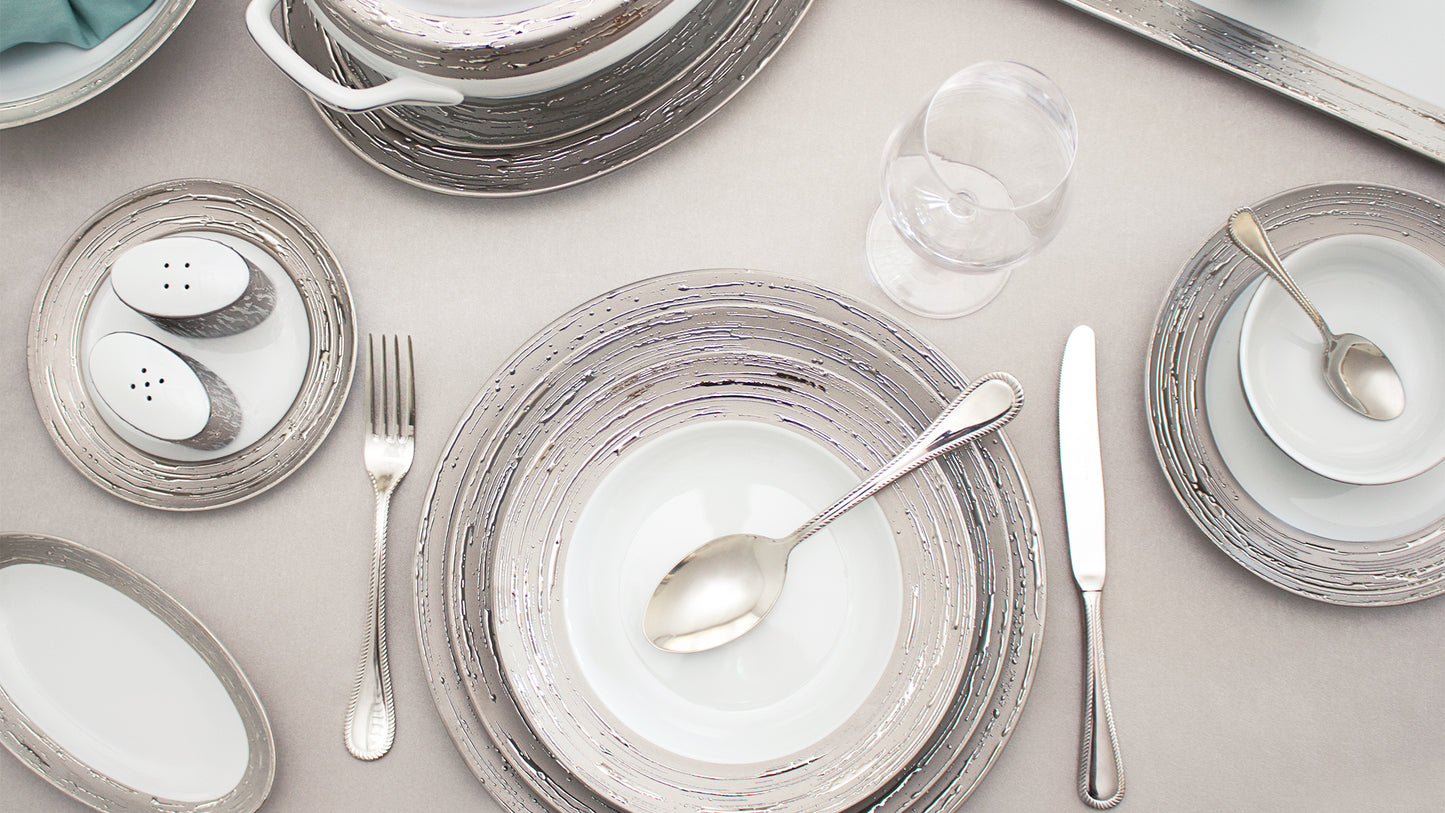 Argentatus Medium Oval Platter 35cm