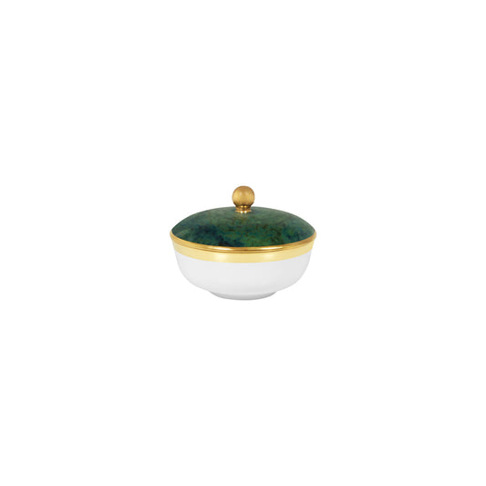 Lush Forest Accent Bowl with Lid