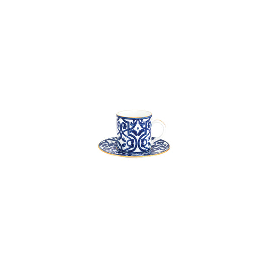 Blue Legacy Espresso Cup + Saucer (Set of 4)