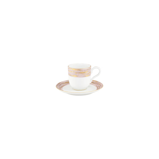 Violet Espresso Cup + Saucer (Set of 4)