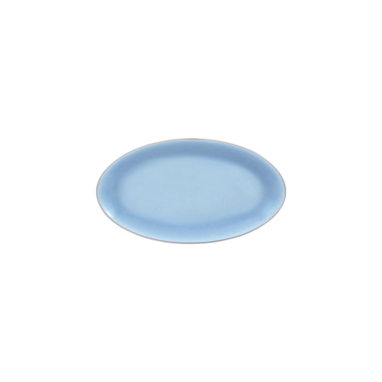 Silver Rain Oval Pickle Dish