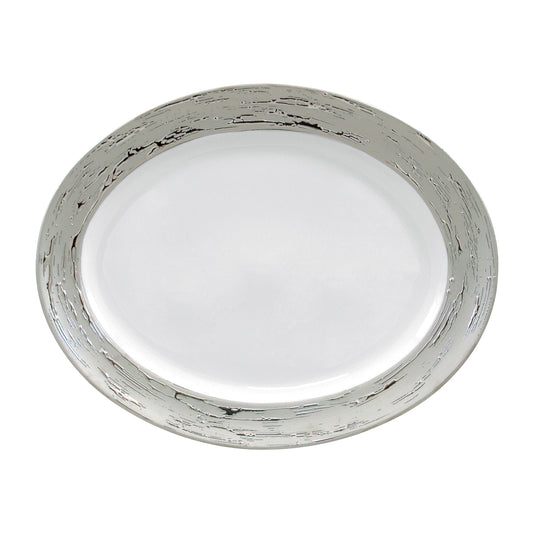 Argentatus Medium Oval Platter 35cm