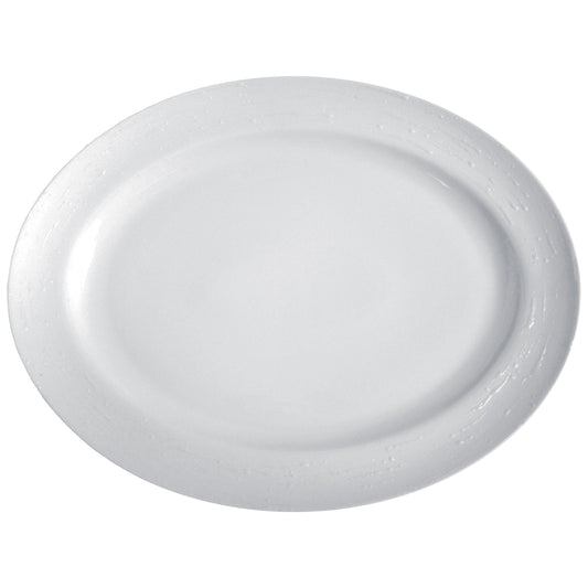 White Tears Large Oval Platter 39cm