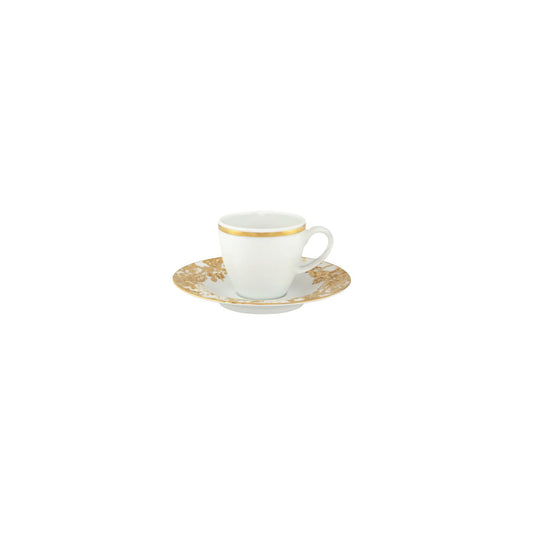 gold porcelain espresso cup
