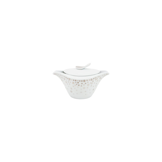 Silver Rain Sugar Bowl
