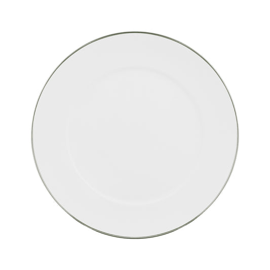 Platinum Rimmed Charger Plate